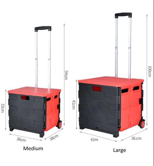 folding shopping trolley