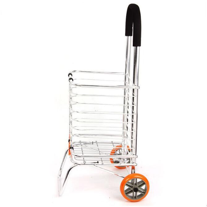 Aluminum folding cart